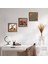 Yaşam Çiçeği, Semazen, Nar Taş Duvar Tablosu Ahşap Çerçeveli Duvar Dekoru 3 Parça Tablo Seti Wall Art W3-895 1