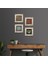 Yaşam Çiçeği, Desen, Şahmeran Taş Duvar Tablosu Çerçeveli Duvar Dekoru 4 Parça Tablo Seti Wall Art T4-455 1