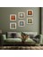 Lotus Çiçeği, Yaşam Çiçeği, Sri Yantra Taş Duvar Tablosu Çerçeveli Duvar Dekoru 6 Parça Tablo Seti Wall Art T6-07 1