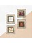 Stone Hırka-i Şerif, Lale, Elif, Nar Çerçeveli Taş Duvar Tablosu 4’lü Set - Dekoratif Modern Sanat, Ev ve Ofis Dekoru |TK4-666| 5