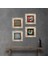 Kuş, Yaşam Çiçeği, Şahmeran Taş Duvar Tablosu Çerçeveli Duvar Dekoru 4 Parça Tablo Seti Wall Art T4-484 1
