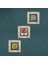 Yaşam Çiçeği, Lotus Çiçeği, Nar Ağacı Taş Duvar Tablosu Çerçeveli Duvar Dekoru 3 Parça Tablo Seti Wall Art T3-106 4