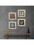 Yaşam Çiçeği, Ebru Sanatı, Şahmeran Taş Duvar Tablosu Çerçeveli Duvar Dekoru 4 Parça Tablo Seti Wall Art T4-464 1