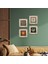 Yaşam Çiçeği, Sri Yantra, Şahmeran, Hayat Ağacı Çerçeveli Taş Duvar Tablosu 4’lü Set - Dekoratif Modern Sanat, Ev ve Ofis Dekoru |TK4-495| 1