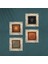 Yaşam Çiçeği, Sri Yantra, Hayat Ağacı Taş Duvar Tablosu Çerçeveli Duvar Dekoru 4 Parça Tablo Seti Wall Art T4-507 4