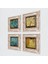 Gustav Klimt, Van Gogh Taş Duvar Tablosu Çerçeveli Duvar Dekoru 4 Parça Tablo Seti Wall Art T4-678 2