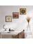 Nazar Boncuğu, Hayat Ağacı, Nar Taş Duvar Tablosu Ahşap Çerçeveli Duvar Dekoru 3 Parça Tablo Seti Wall Art W3-910 1