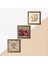 Allah Lafzı, Hayat Ağacı, Nar Taş Duvar Tablosu Ahşap Çerçeveli Duvar Dekoru 3 Parça Tablo Seti Wall Art W3-915 5