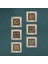 Desen Taş Duvar Tablosu Çerçeveli Duvar Dekoru 6 Parça Tablo Seti Wall Art T6-100 4