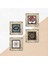 Nazar, Sri Yantra, Nar Ağacı Taş Duvar Tablosu Çerçeveli Duvar Dekoru 4 Parça Tablo Seti Wall Art T4-1018 5