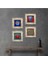 Yaşam Çiçeği, Fil, Hayat Ağacı, Nar Taş Duvar Tablosu Çerçeveli Duvar Dekoru 4 Parça Tablo Seti Wall Art T4-873 1