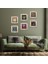 Yaşam Çiçeği, Fil, Nazar, Tavus Kuşu, Lotus Çiçeği, Şahmeran Taş Duvar Tablosu Çerçeveli Duvar Dekoru 6 Parça Tablo Seti Wall Art T6-75 1