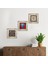 Fil, Yaşam Çiçeği, Hayat Ağacı Taş Duvar Tablosu Çerçeveli Duvar Dekoru 3 Parça Tablo Seti Wall Art T3-333 1
