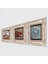 Mandala, Semazen, Nar Taş Duvar Tablosu Çerçeveli Duvar Dekoru 3 Parça Tablo Seti Wall Art T3-887 2