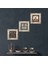 Yaşam Çiçeği, Çini Sanatı, Semazen Taş Duvar Tablosu Çerçeveli Duvar Dekoru 3 Parça Tablo Seti Wall Art T3-332 1