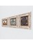 Yaşam Çiçeği, Çini Sanatı, Semazen Taş Duvar Tablosu Çerçeveli Duvar Dekoru 3 Parça Tablo Seti Wall Art T3-332 2