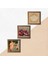 Lotus Çiçeği, İki Müzisyen Kız Tablosu, Nar Taş Duvar Tablosu Ahşap Çerçeveli Duvar Dekoru 3 Parça Tablo Seti Wall Art W3-1486 5