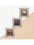 Stone Kelebekli Çiçek, Nar Çerçeveli Taş Duvar Tablosu 3’lü Set - Dekoratif Modern Sanat, Ev ve Ofis Dekoru |TK3-790| 5