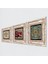 Yaşam Çiçeği, Hayat Ağacı, Nar Taş Duvar Tablosu Çerçeveli Duvar Dekoru 3 Parça Tablo Seti Wall Art T3-931 2