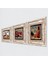 Satranç Oyunu, Semazen, Nar Taş Duvar Tablosu Çerçeveli Duvar Dekoru 3 Parça Tablo Seti Wall Art T3-854 2
