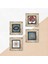 Nazar, Yaşam Çiçeği, Sri Yantra, Nar Ağacı Taş Duvar Tablosu Çerçeveli Duvar Dekoru 4 Parça Tablo Seti Wall Art T4-1020 5