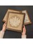 Lotus Çiçeği, Yaşam Çiçeği, Hayat Ağacı Taş Duvar Tablosu Ahşap Çerçeveli Duvar Dekoru 4 Parça Tablo Seti Wall Art W4-817 4