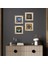 Sri Yantra, Nazar, Şahmeran Taş Duvar Tablosu Çerçeveli Duvar Dekoru 4 Parça Tablo Seti Wall Art T4-1221 1
