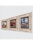 Çini Sanatı Yelkenli Gemi, Semazen, Nar Taş Duvar Tablosu Çerçeveli Duvar Dekoru 3 Parça Tablo Seti Wall Art T3-875 2