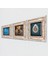 Stone Semazen, Hu, Araf Suresi 31.Ayet Çerçeveli Taş Duvar Tablosu 3’lü Set - Dekoratif Modern Sanat, Ev ve Ofis Dekoru |TK3-69| 2