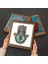 Hayat Ağacı, Van Gogh Badem Ağacı, Fatma Ana Eli (Hamsa) Taş Duvar Tablosu Ahşap Çerçeveli Duvar Dekoru 3 Parça Tablo Seti Wall Art W3-203 4