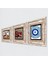 Nazar, Semazen, Nar Taş Duvar Tablosu Çerçeveli Duvar Dekoru 3 Parça Tablo Seti Wall Art T3-894 2
