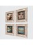Michelangelo, Çingene Kızı, Ruhların Geçişi, Aziz Stephen Üçlemesi Taş Duvar Tablosu Çerçeveli Duvar Dekoru 4 Parça Tablo Seti Wall Art T4-142 2