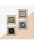 Nazar, Lotus Çiçeği, Hayat Ağacı Taş Duvar Tablosu Çerçeveli Duvar Dekoru 4 Parça Tablo Seti Wall Art T4-1569 5