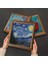 Van Gogh Taş Duvar Tablosu Ahşap Çerçeveli Duvar Dekoru 3 Parça Tablo Seti Wall Art W3-92 4