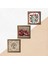 Çini Sanatı Lale, Hayat Ağacı, Nar Taş Duvar Tablosu Ahşap Çerçeveli Duvar Dekoru 3 Parça Tablo Seti Wall Art W3-930 5