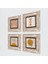 Minimalist, Soyut Taş Duvar Tablosu Çerçeveli Duvar Dekoru 4 Parça Tablo Seti Wall Art T4-1195 2
