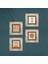 Minimalist, Soyut Taş Duvar Tablosu Çerçeveli Duvar Dekoru 4 Parça Tablo Seti Wall Art T4-1195 4