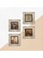 Soteria, Mozaik Serisi, Bir Roma Sanat Aşığı, Anghiari Savaşı Taş Duvar Tablosu Çerçeveli Duvar Dekoru 4 Parça Tablo Seti Wall Art T4-141 5