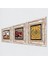 Nas Suresi, Semazen, Nar Taş Duvar Tablosu Çerçeveli Duvar Dekoru 3 Parça Tablo Seti Wall Art T3-881 2