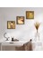 Gustav Klimt Taş Duvar Tablosu Ahşap Çerçeveli Duvar Dekoru 3 Parça Tablo Seti Wall Art W3-90 1