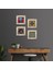 Mandala, Fil, Tavus Kuşu, Nazar Taş Duvar Tablosu Çerçeveli Duvar Dekoru 4 Parça Tablo Seti Wall Art T4-340 1
