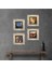 Stone Salvador Dalí, Picasso, Van Gogh, Gustav Klimt Çerçeveli Taş Duvar Tablosu 4’lü Set - Dekoratif Modern Sanat, Ev ve Ofis Dekoru |TK4-696| 1