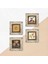 Hiç, Lale, Semazen Taş Duvar Tablosu Çerçeveli Duvar Dekoru 4 Parça Tablo Seti Wall Art T4-1400 5