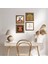 Hırka-i Şerif, Elif, Bereket Duası, Semazen Taş Duvar Tablosu Ahşap Çerçeveli Duvar Dekoru 4 Parça Tablo Seti Wall Art W4-984 1