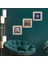 Hayat Ağacı, Kelebekli Çiçek, Nar Taş Duvar Tablosu Çerçeveli Duvar Dekoru 3 Parça Tablo Seti Wall Art T3-1146 1