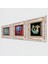 Fil, Yaşam Çiçeği, Şahmeran Çerçeveli Taş Duvar Tablosu 3’lü Set - Dekoratif Modern Sanat, Ev ve Ofis Dekoru |TK3-78| 2