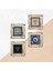 Nazar, Yaşam Çiçeği, Hayat Ağacı Çerçeveli Taş Duvar Tablosu 4’lü Set - Dekoratif Modern Sanat, Ev ve Ofis Dekoru |TK4-1570| 5