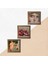 Çingene Kızı Mozaiği, İki Müzisyen Kız Tablosu, Nar Taş Duvar Tablosu Ahşap Çerçeveli Duvar Dekoru 3 Parça Tablo Seti Wall Art W3-1472 5