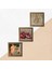 Mozaik Serisi, İki Müzisyen Kız Tablosu, Nar Taş Duvar Tablosu Ahşap Çerçeveli Duvar Dekoru 3 Parça Tablo Seti Wall Art W3-1473 5