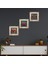 Yaşam Çiçeği, Nar Taş Duvar Tablosu Çerçeveli Duvar Dekoru 3 Parça Tablo Seti Wall Art T3-816 1